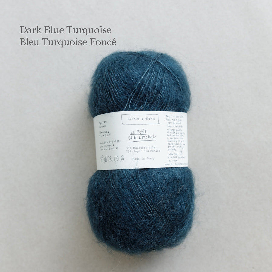 Le Gros Lambswool - Dark Blue Turquoise (4) - Yarnovers