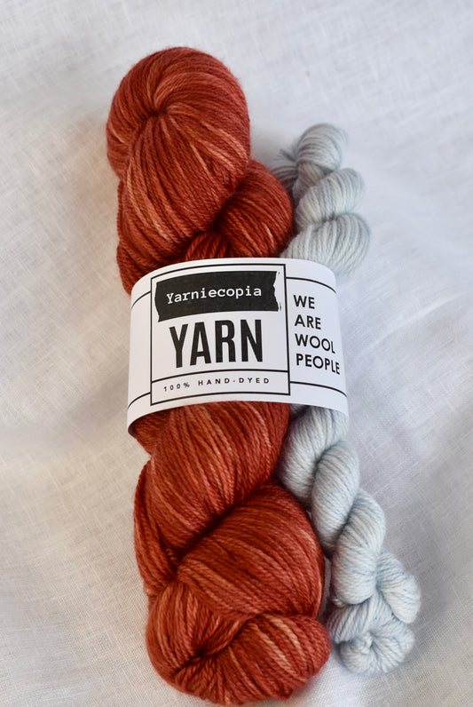 Arctic Glacier Fox - Ally's Sock Set