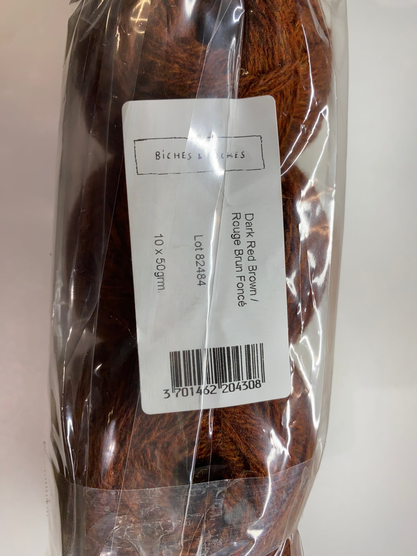 Biches et Buches - Le Petit Lambswool - Dark Red Brown (5) - Overstock