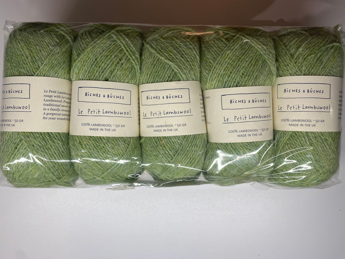 Biches et Buches - Le Petit Lambswool - Light Green (5) - Overstock