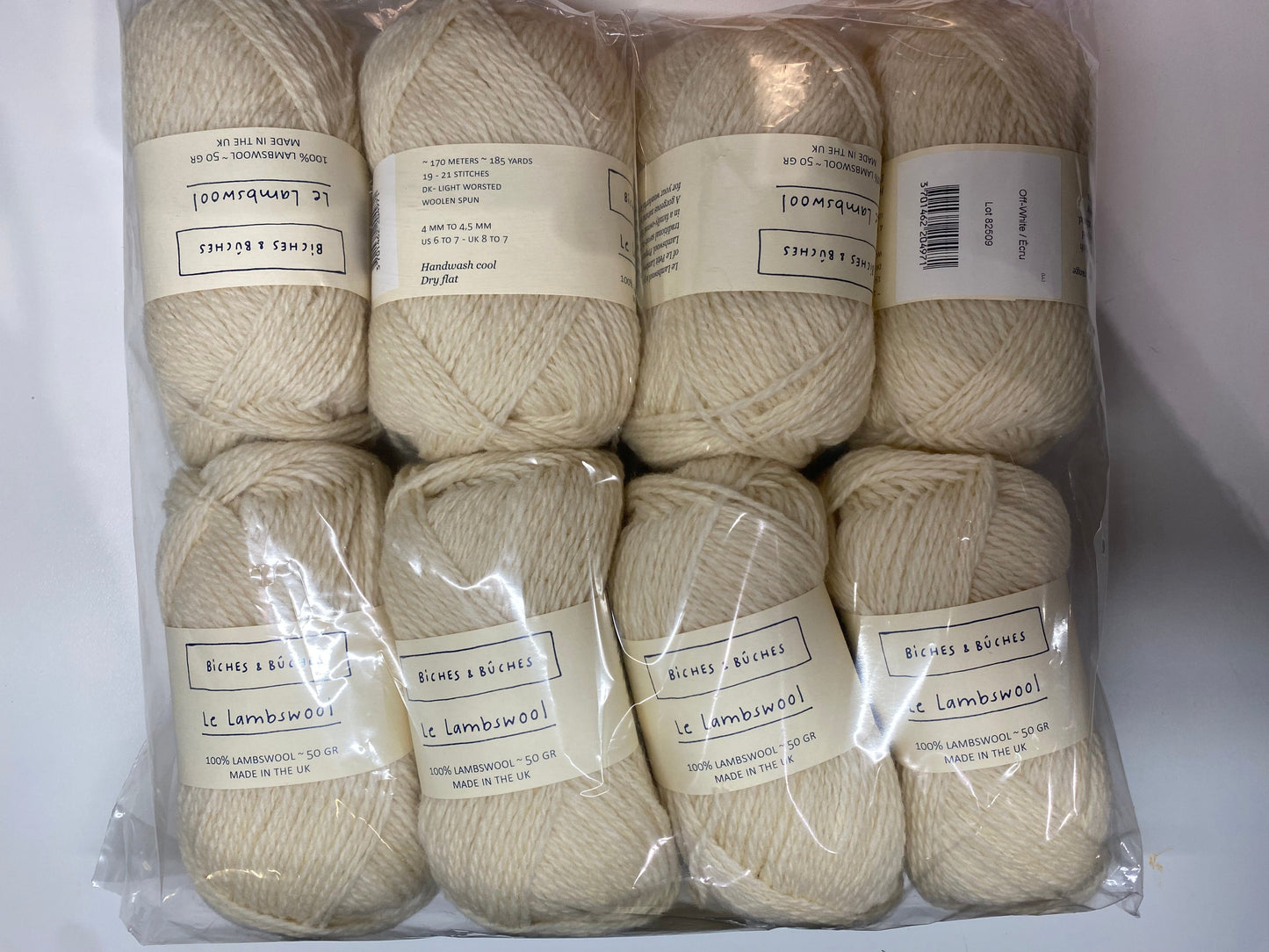 Biches et Buches - Le Lambswool - Off White (8) - Overstock