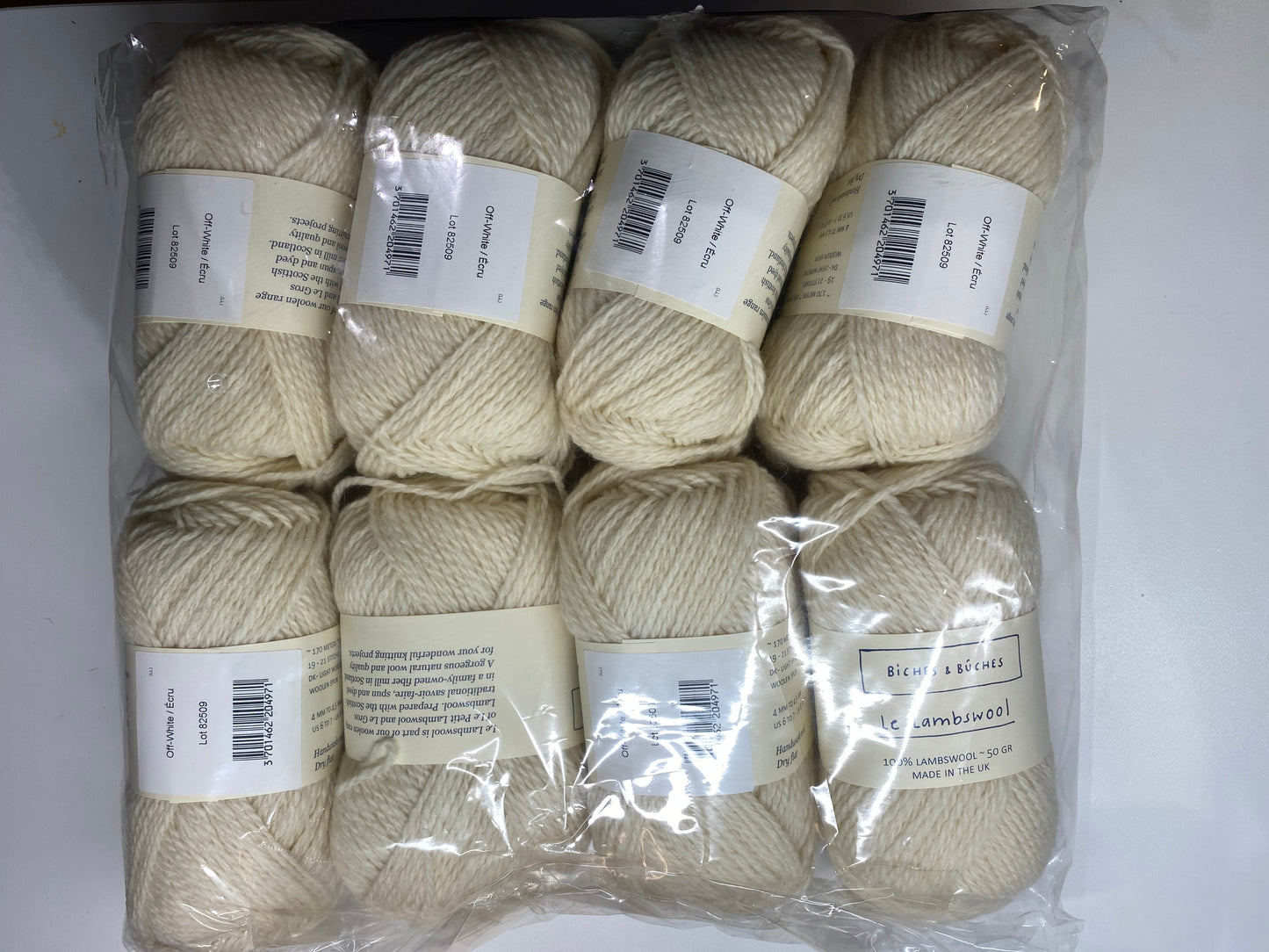 Biches et Buches - Le Lambswool - Off White (8) - Overstock