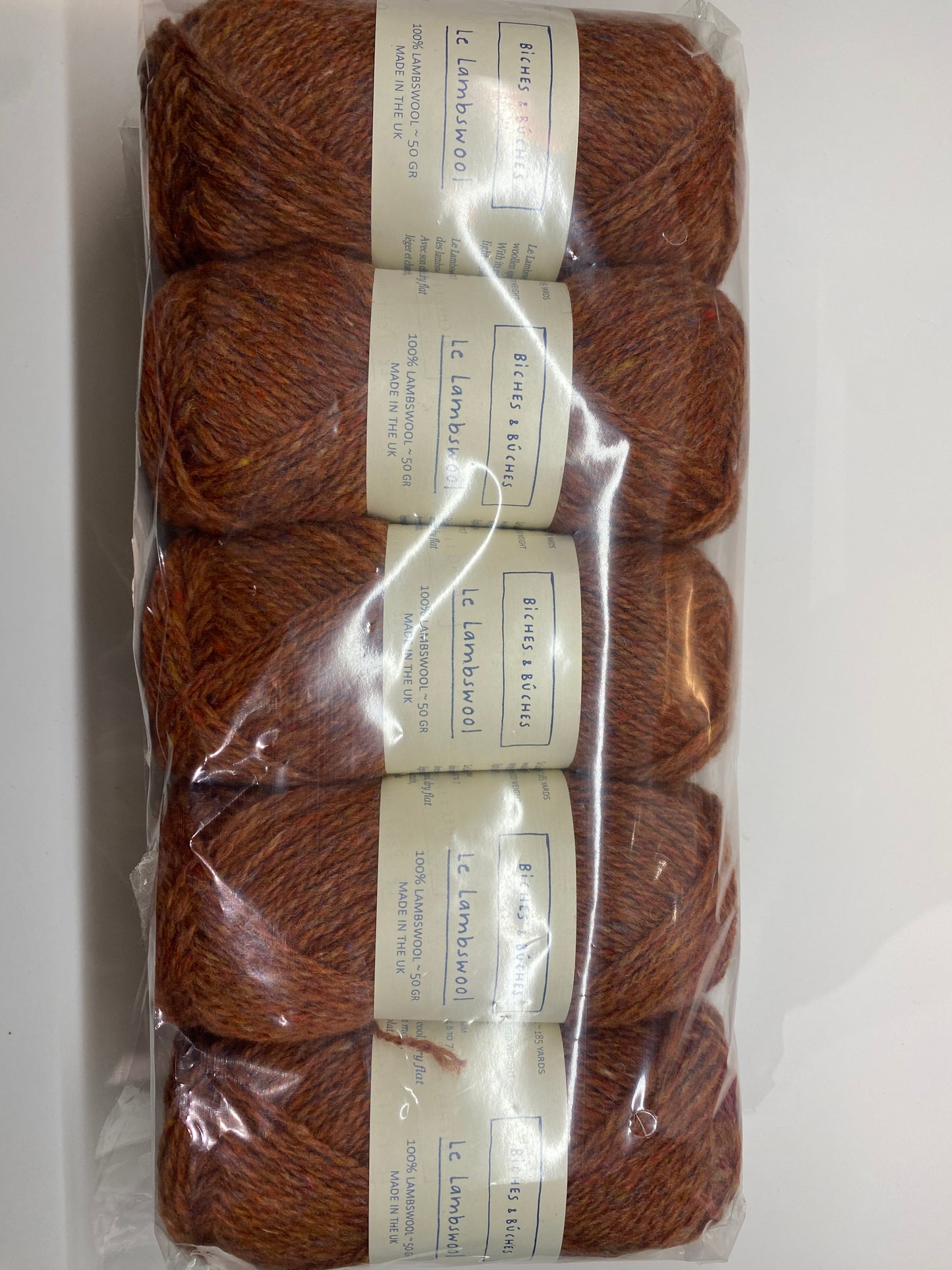 Biches et Buches - Le Lambswool - Red Brown (5) - Overstock
