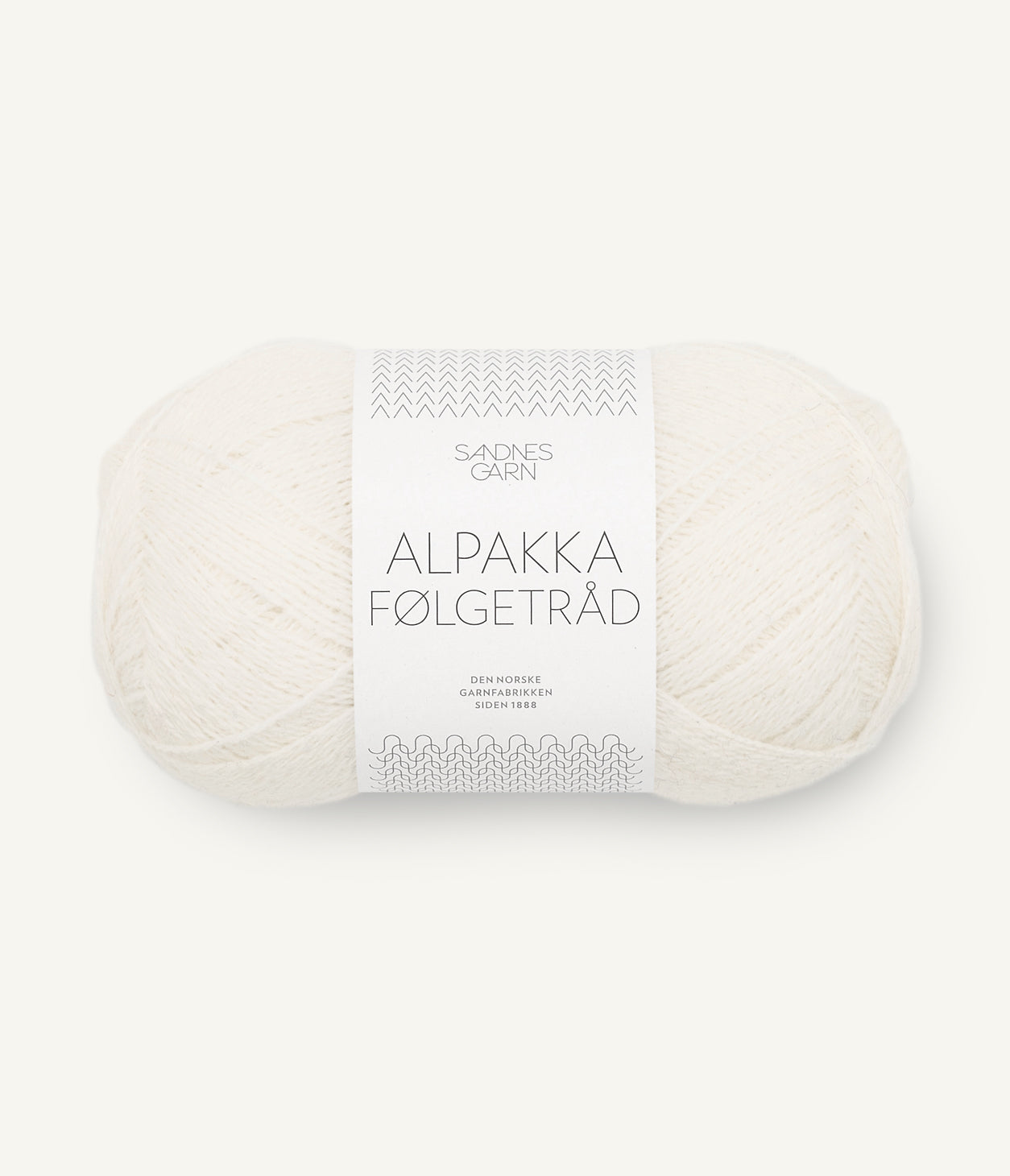 Alpakka Folgetrad - Yarnovers