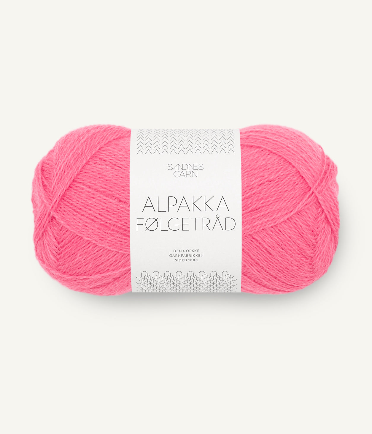 Alpakka Folgetrad - Yarnovers