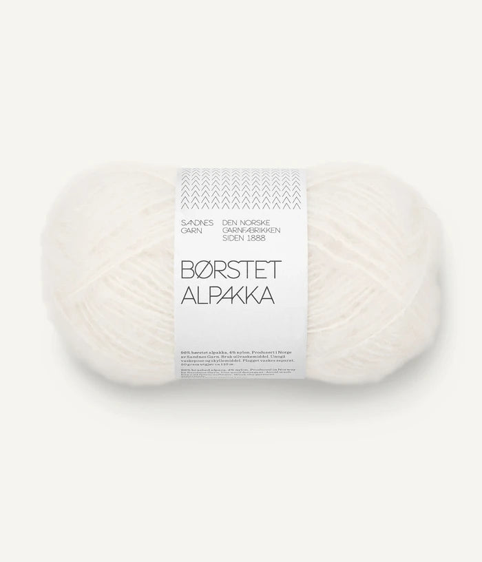 Børstet Alpakka - Yarnovers