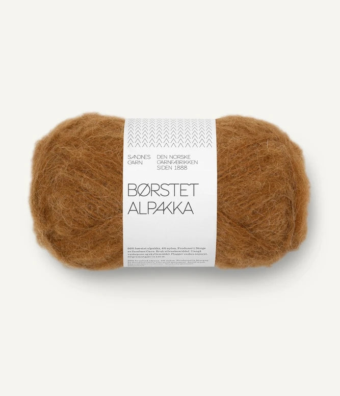 Børstet Alpakka - Yarnovers