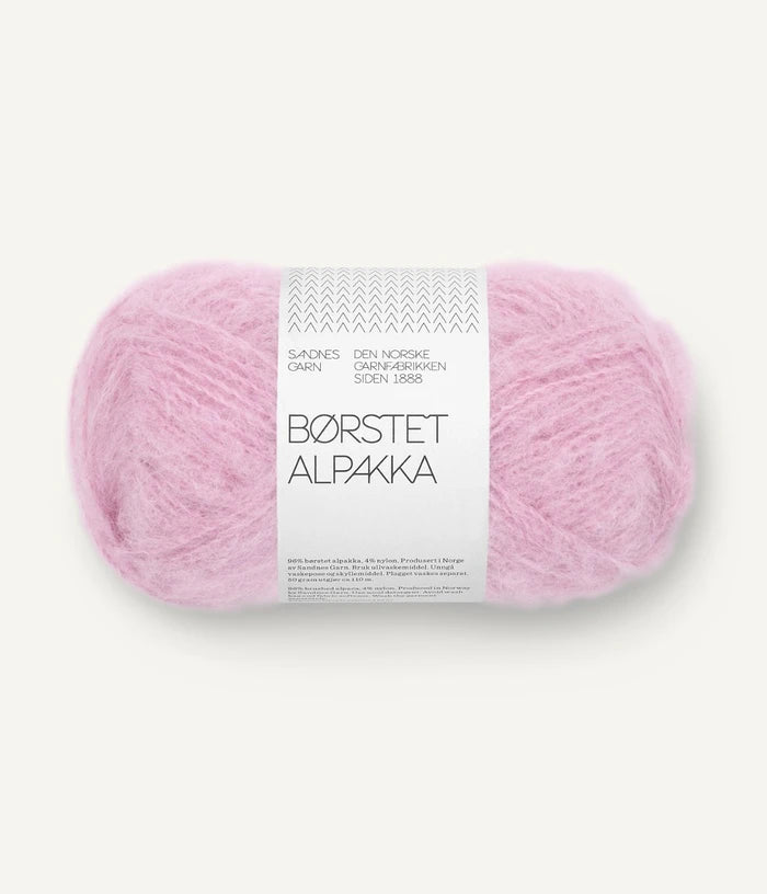 Børstet Alpakka - Yarnovers
