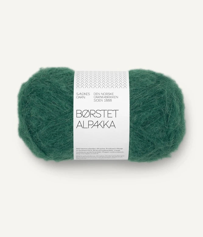 Børstet Alpakka - Yarnovers
