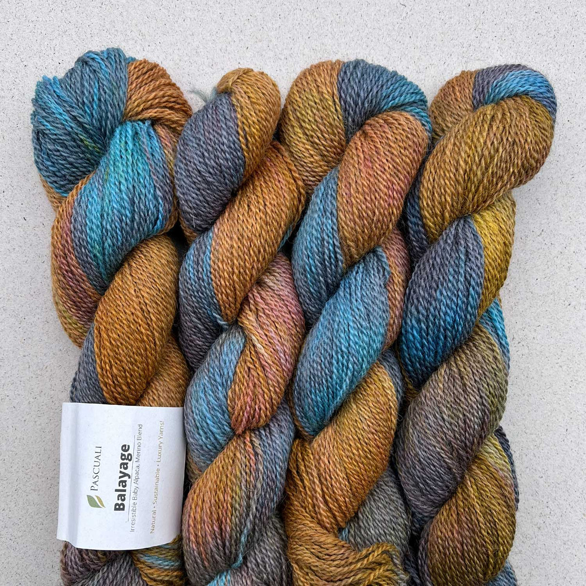 BALAYAGE HAND-DYED | BABY ALPACA WOOL & MERINO WOOL