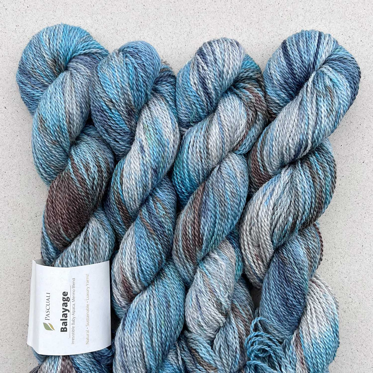 BALAYAGE HAND-DYED | BABY ALPACA WOOL & MERINO WOOL