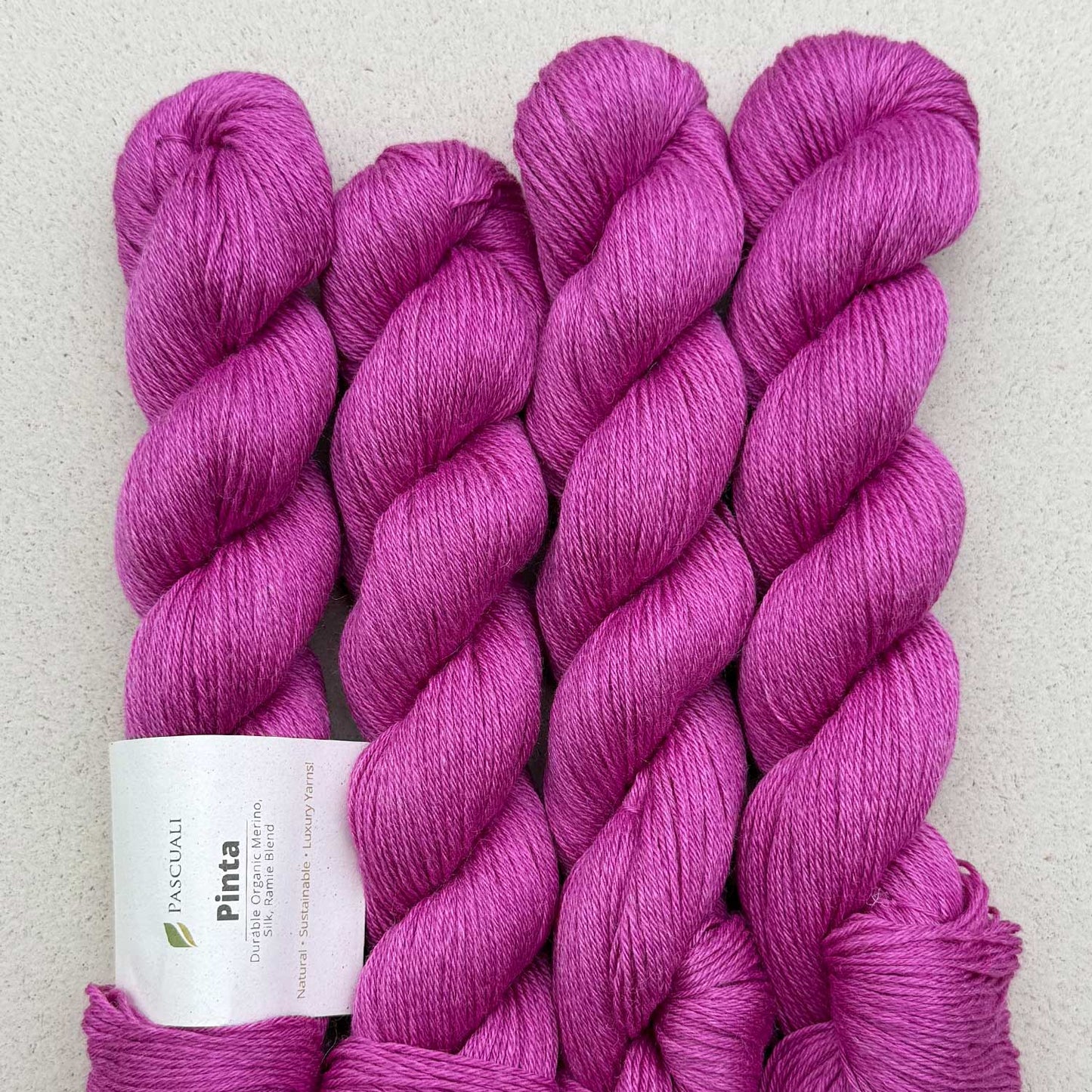 PINTA | MERINO, SILK, RAMIE - Yarnovers