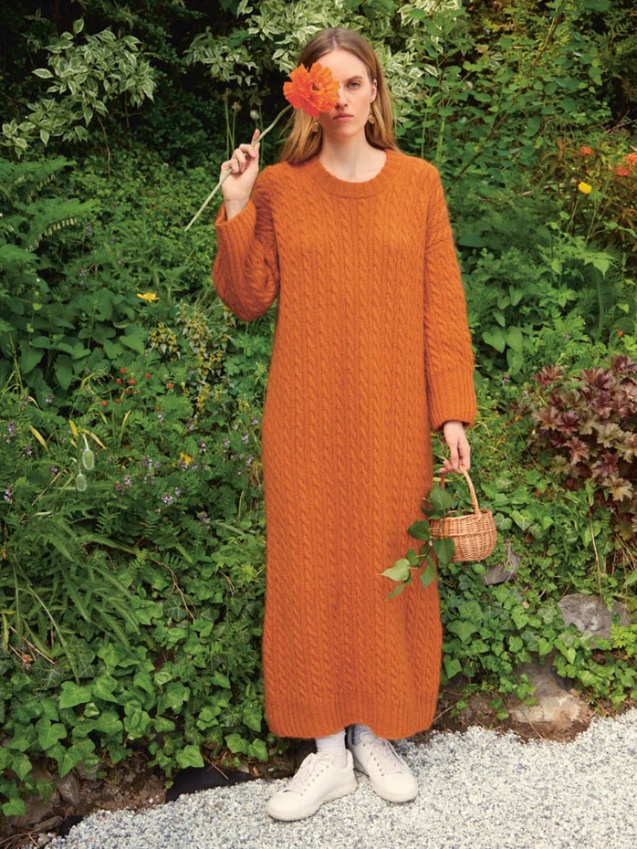 Single Pattern book 2409-11 Bonnie Dress - Free with 10 balls of Sandnes