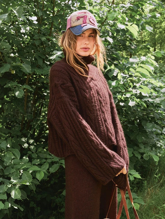 Single Pattern book 2507-1a Brady Sweater  - Free with 10 balls of Sandnes