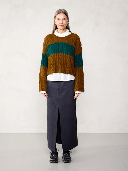 Single Pattern book 2507-1b Brady Sweater  - Free with 10 balls of Sandnes