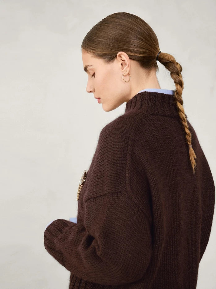 Single Pattern book 2507-05 DIY  Mindy Sweater Chunky Edition - Free with 10 balls of Sandnes