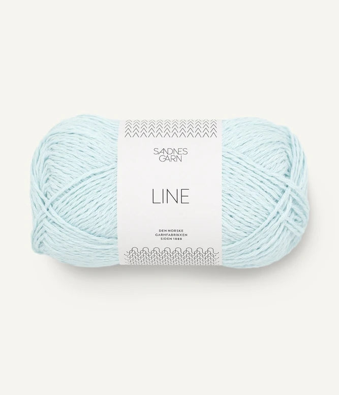 Sandnes Garn Line - Starlight Blue - Bag of 5 - Yarnovers