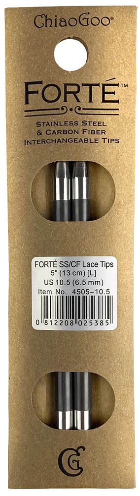 Forté™ Stainless Steel & Carbon Fiber Tips - 5" (13 cm)