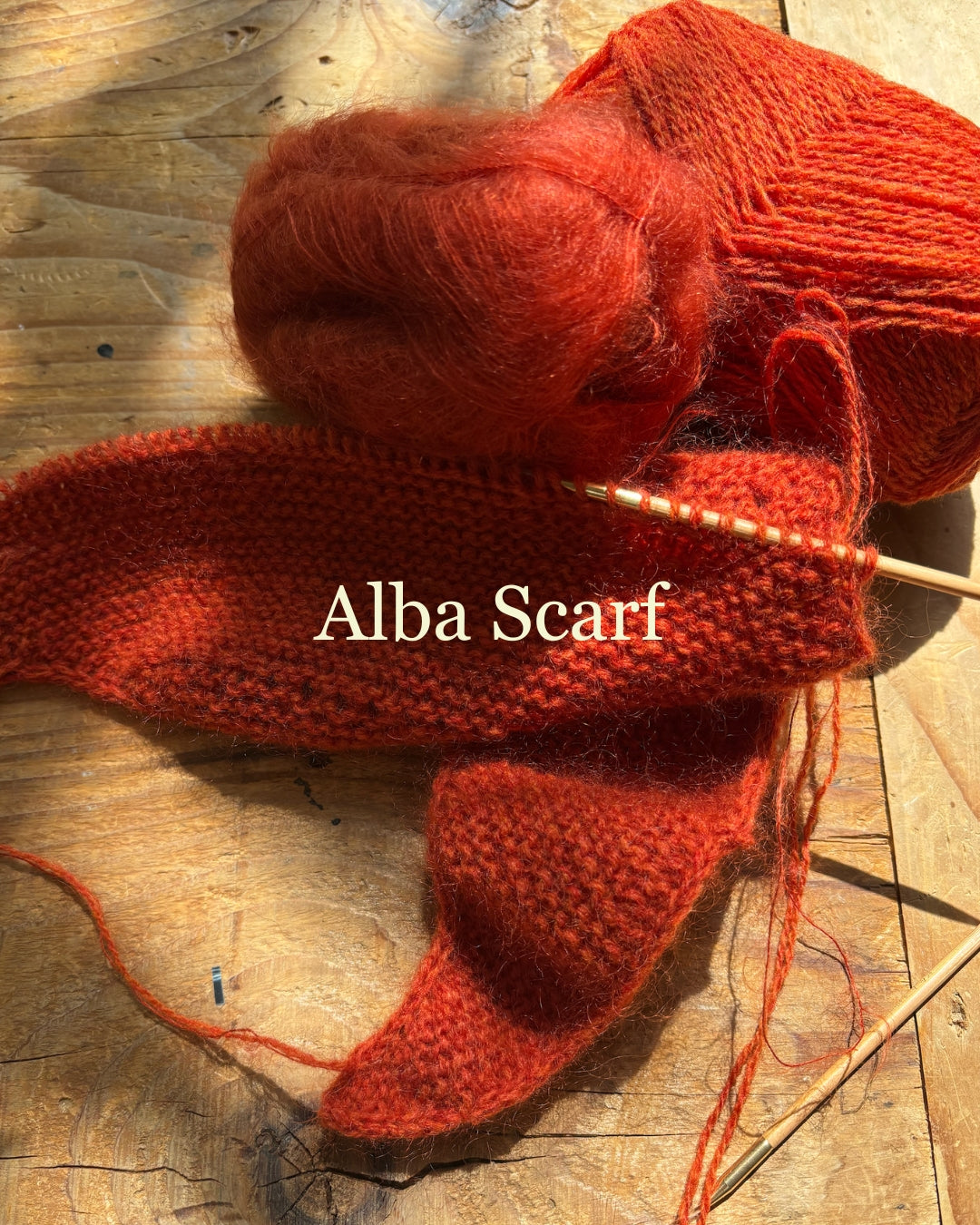 Alba Scarf Lambswool x Mohair Edition