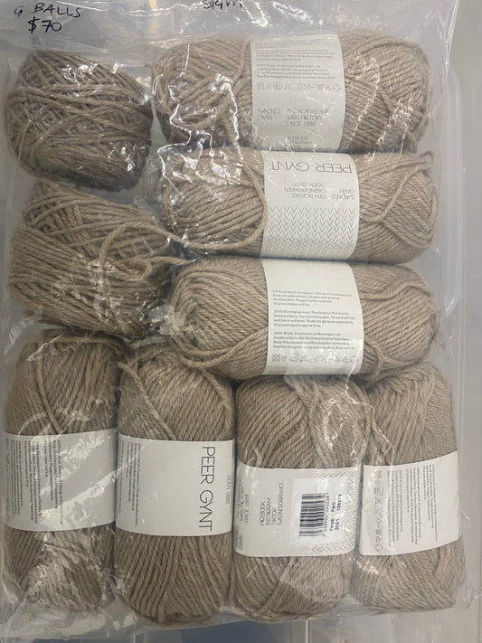 Sandnes Garn Peer Gynt - Bag of 9 - Yarnovers