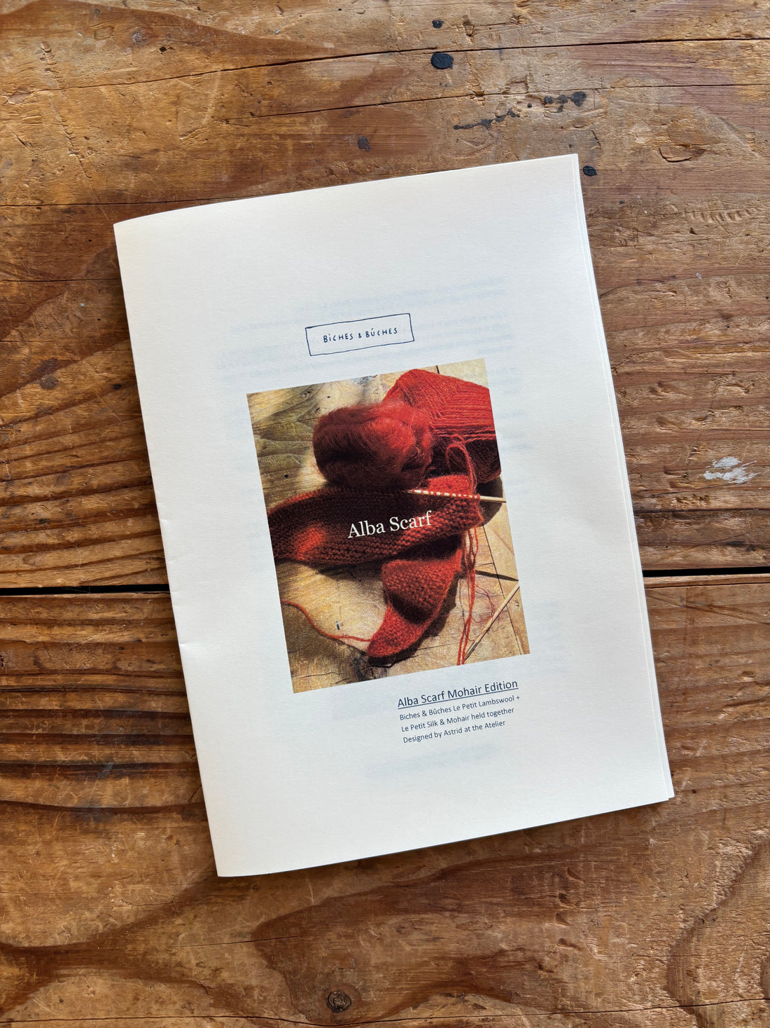 Alba Scarf Lambswool x Mohair Edition