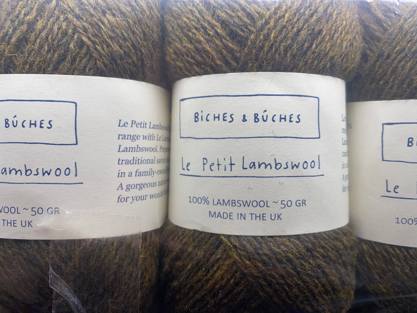 Biches et Buches - Le Petit Lambswool - Dark Gold (5) - Overstock