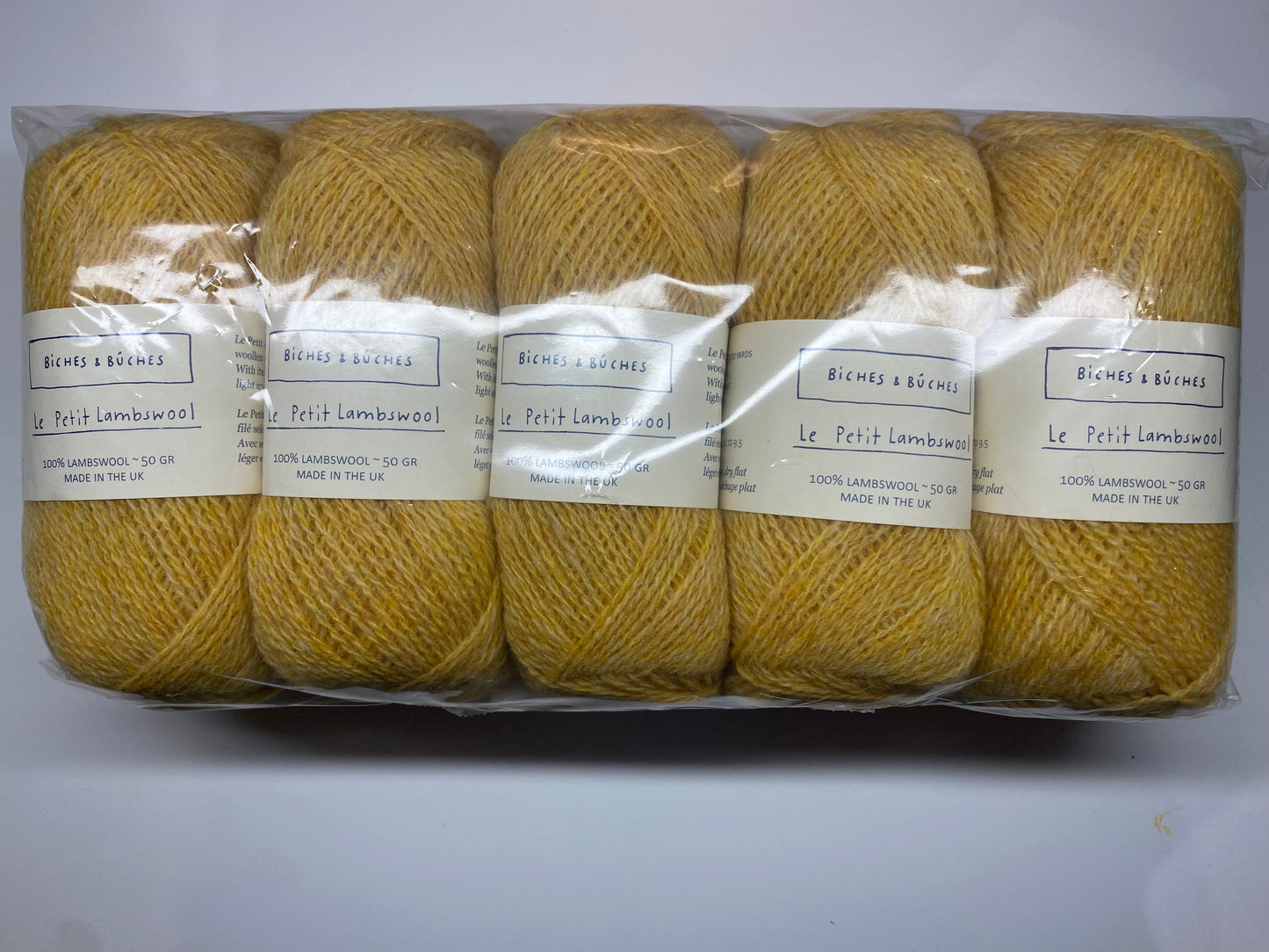 Biches et Buches - Le Petit Lambswool - Light Yellow (5) - Overstock