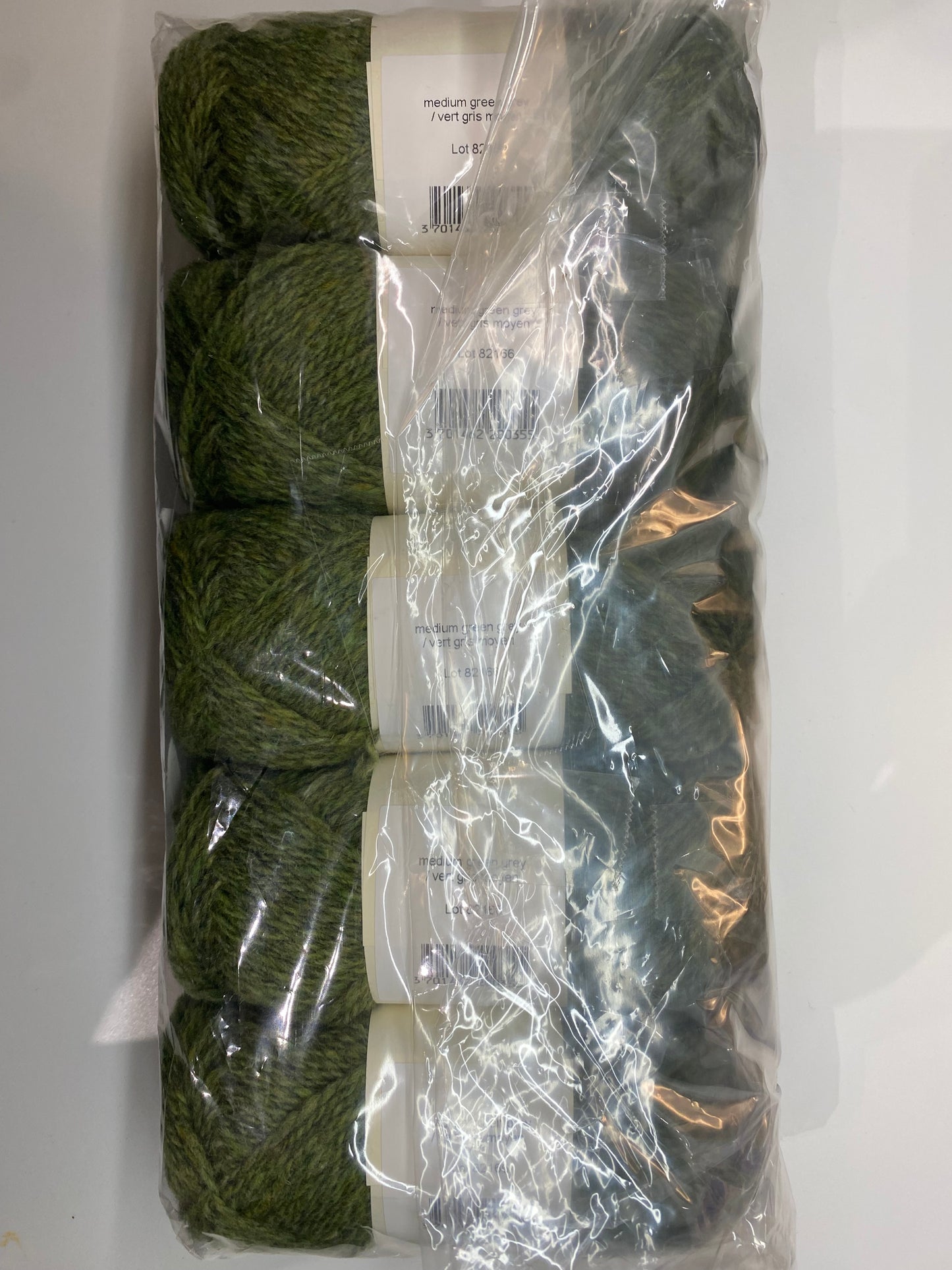 Biches et Buches - Le Lambswool - Medium Green Grey (5) - Yarnovers