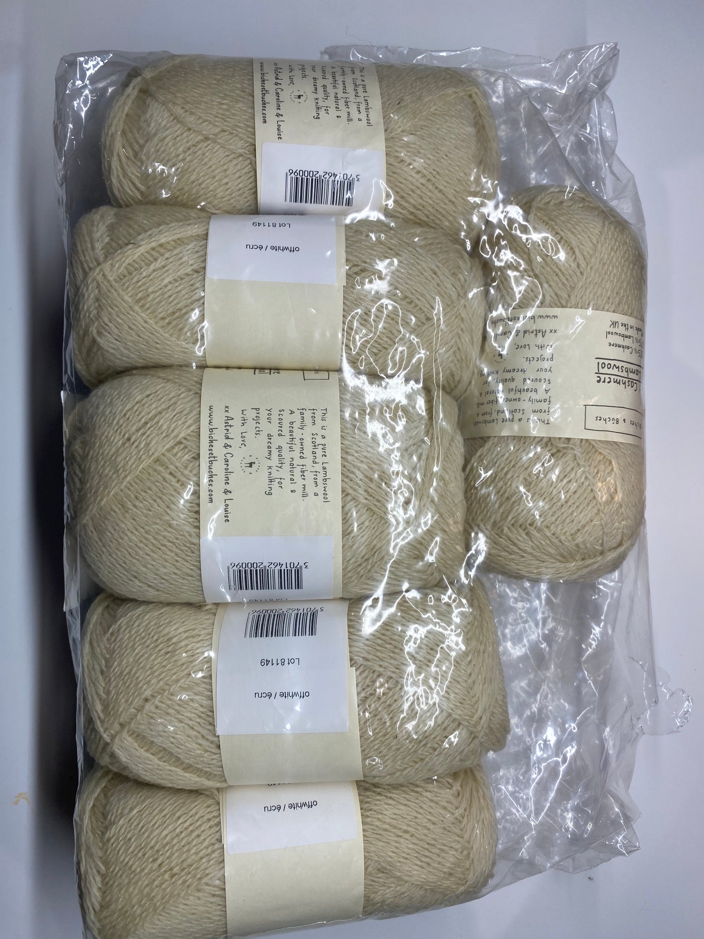 Biches et Buches - Le Cashmere & Lambswool- Off White (6) - Overstock