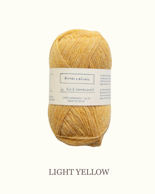 Biches et Buches - Le Petit Lambswool - Light Yellow (5) - Overstock