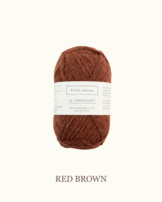 Biches et Buches - Le Lambswool - Red Brown (5) - Overstock
