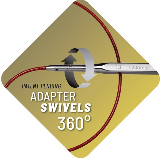 ChiaoGoo Adapter Swivels 360
