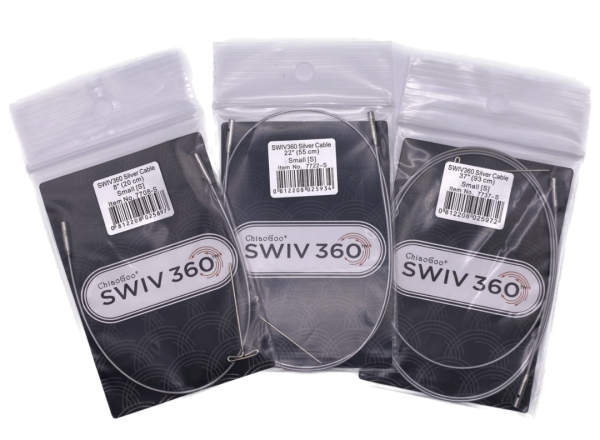 ChiaoGoo SWIV360 Cable Silver
